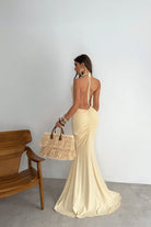 Imagem do Vestido Lyra Manteiga