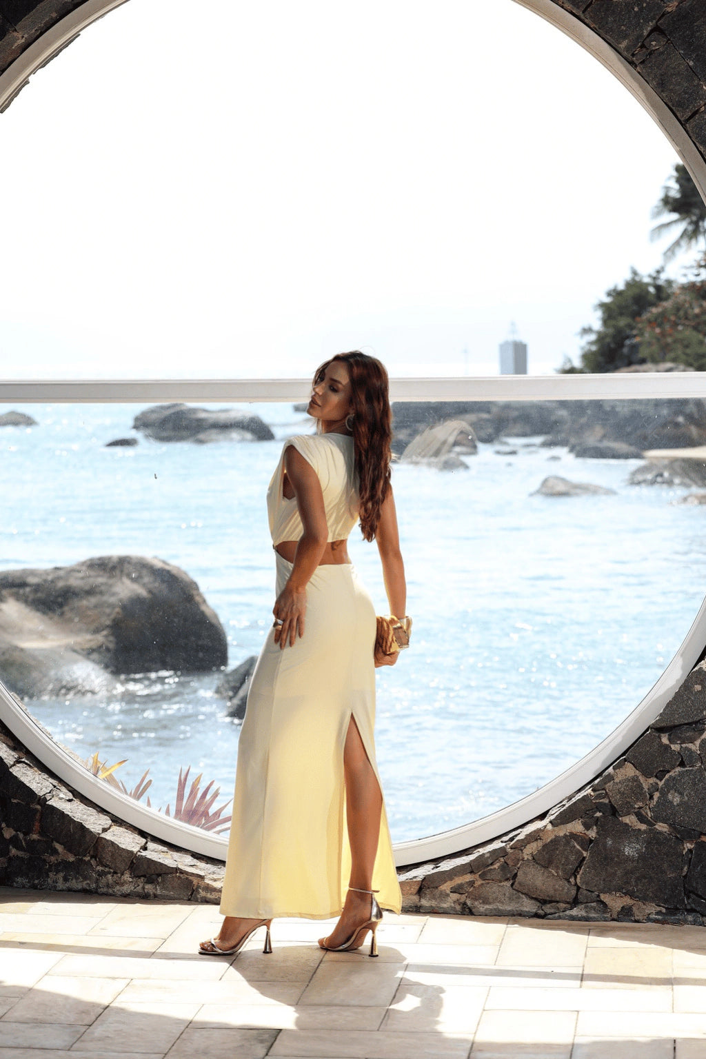 Imagem do Vestido Lila Amarelo