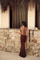 Vestido Lyra Marrom - VIVI ATACADO