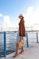 Kimono Selene Marrom - loja online