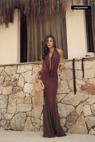 Imagem do Vestido Lyra Marrom